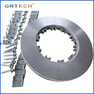 Penggantian Rotor Brek Cakera Depan DAF 1812563